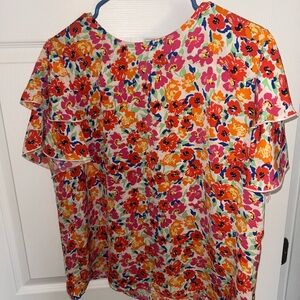 SHEIN Floral Multicolor Top